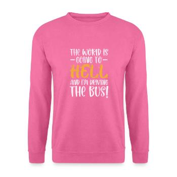 Busman - Unisex Sweatshirt - pink - Front