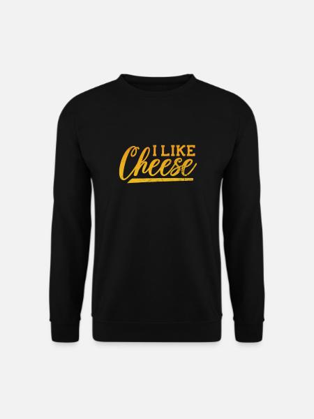 Cheese - Unisex Sweatshirt - black