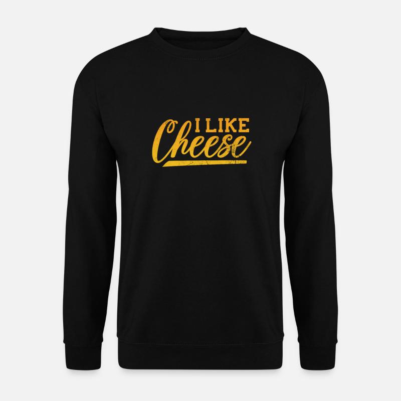 Cheese - Unisex Sweatshirt - black