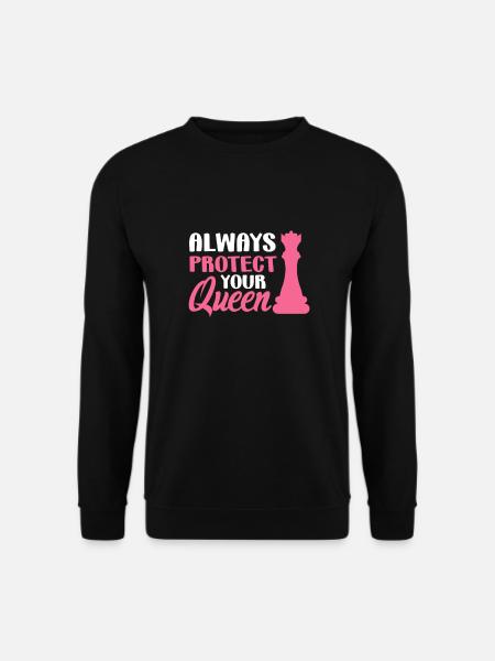 Chess Chessboard Checkmate Chess Player - Unisex Sweatshirt - black