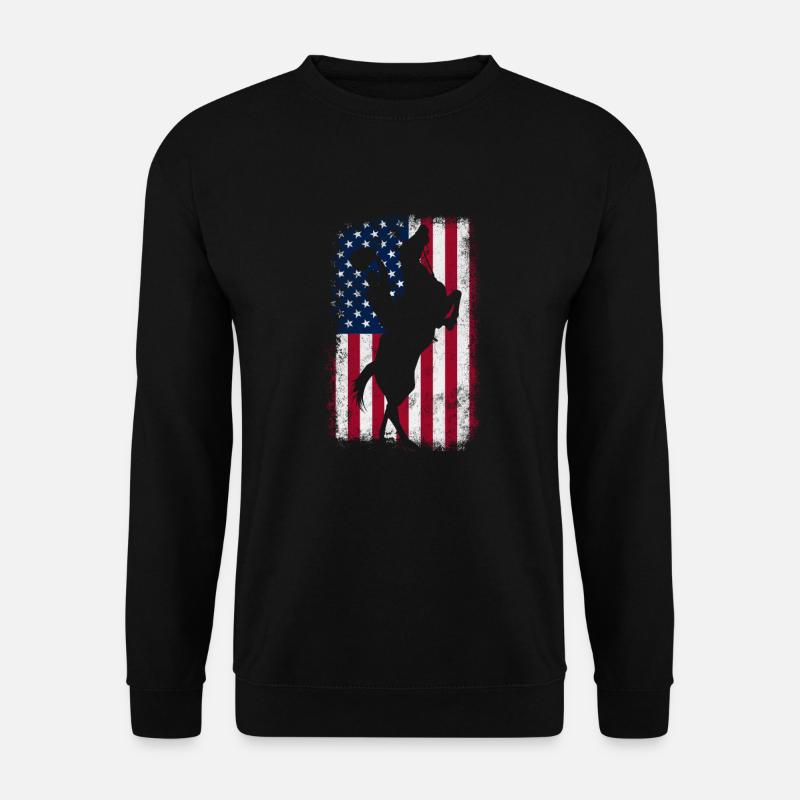Cowboy - Unisex Sweatshirt - black