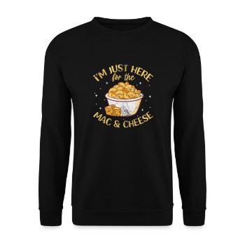 Fromage - Sweat-shirt Unisexe - noir - Devant - Alina (178cm) & Michal (187cm)