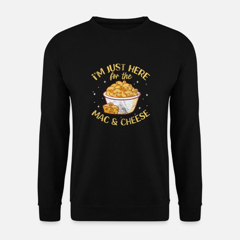 Cheese - Unisex Sweatshirt - black