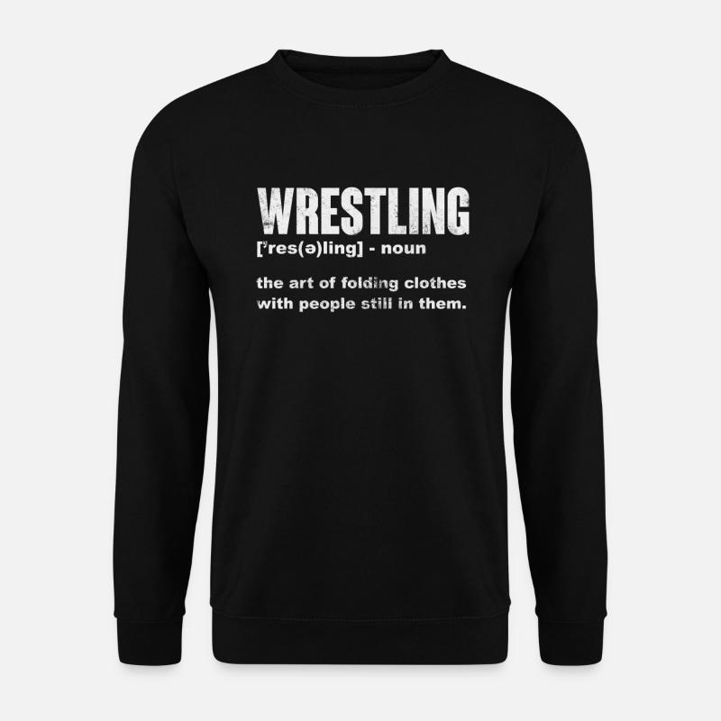 Wrestling - Unisex Pullover - Schwarz