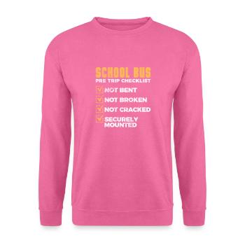 Busfahrer - Unisex Pullover - Pink - Vorne