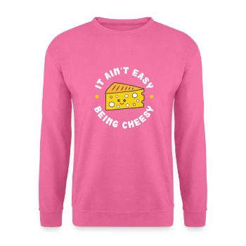 Cheese Cheesecake Food Gift - Unisex Sweatshirt - pink - Front