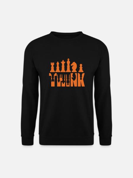 Chess Chessboard Checkmate Chess Player - Unisex Sweatshirt - black