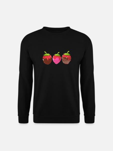 Schokolade Schoko Essen Kakao Geschenk - Unisex Pullover - Schwarz