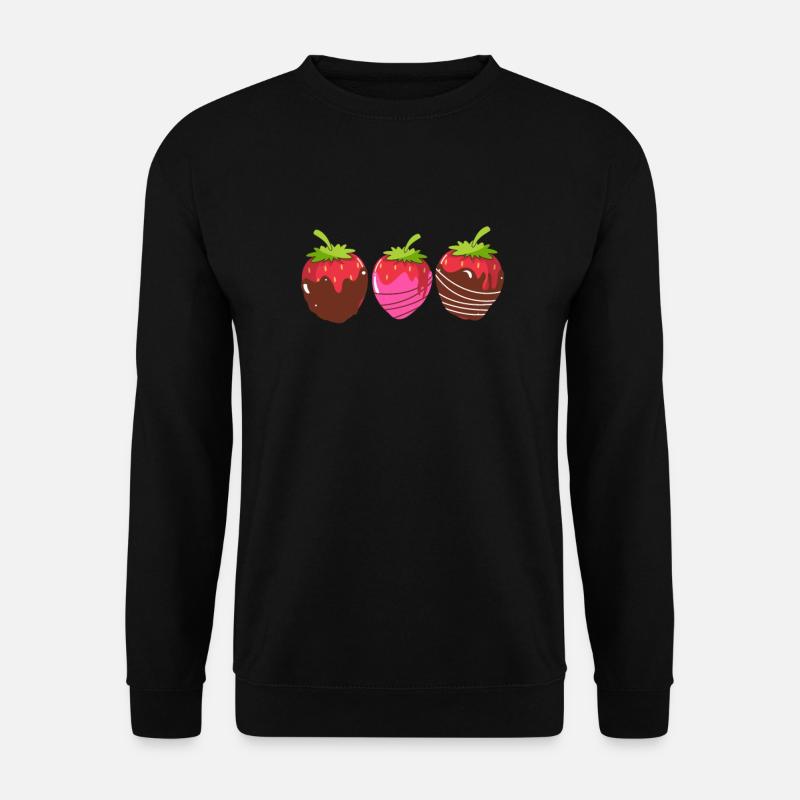 Schokolade Schoko Essen Kakao Geschenk - Unisex Pullover - Schwarz
