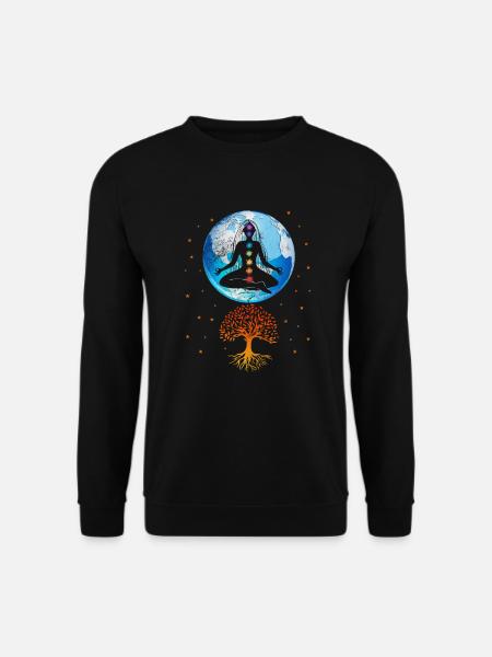 Meditation - Unisex Sweatshirt - black