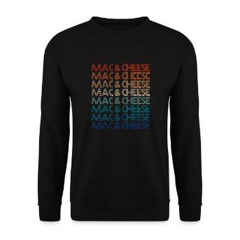 Fromage - Sweat-shirt Unisexe - noir - Devant - Alina (178cm) & Michal (187cm)
