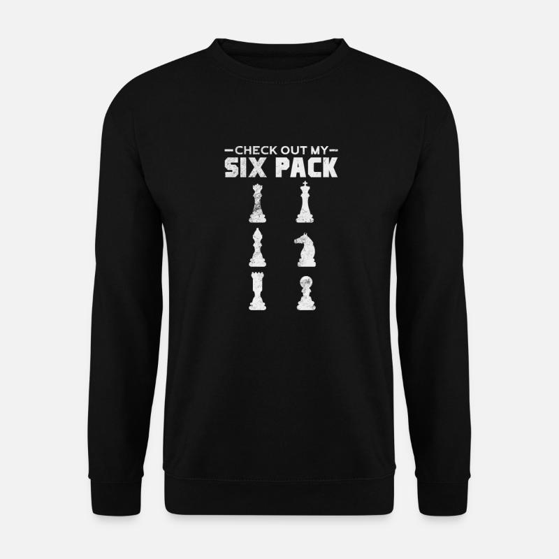Schach - Unisex Pullover - Schwarz