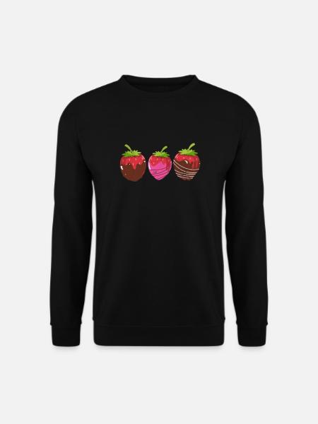 Chocolate - Unisex Sweatshirt - black