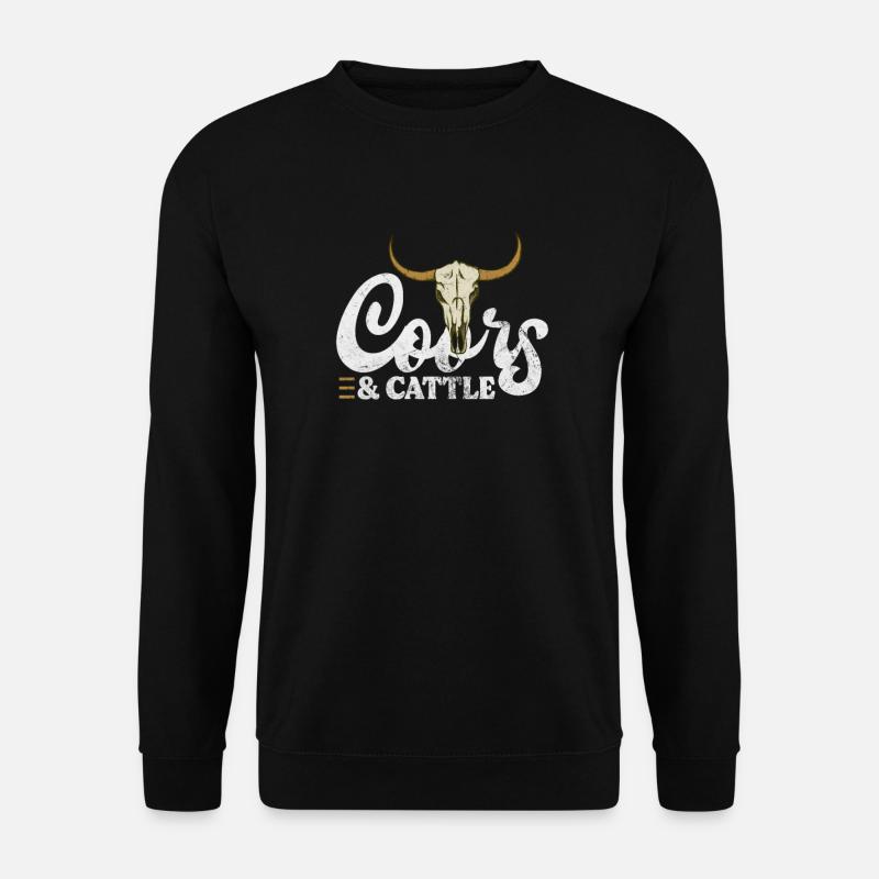 Cowboy - Unisex Pullover - Schwarz