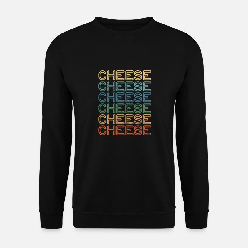 Cheese - Unisex Sweatshirt - black
