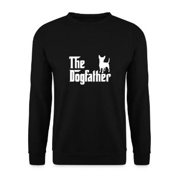 Chihuahua Dog Dog School Dog Owner Gift - Unisex Sweatshirt - black - Front - Alina (178cm) & Michal (187cm)