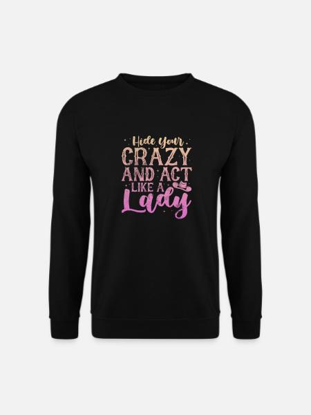Cow-boy - Sweat-shirt Unisexe - noir