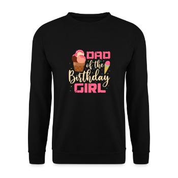 Ice Cream Ice Cream Ice Cream Summer Gift - Unisex Sweatshirt - black - Front - Alina (178cm) & Michal (187cm)