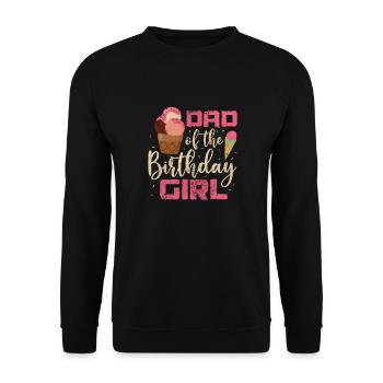 Eiscreme - Unisex Pullover - Schwarz - Vorne - Alina (178cm) & Michal (187cm)