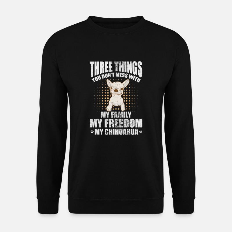 Chihuahua - Unisex Pullover - Schwarz