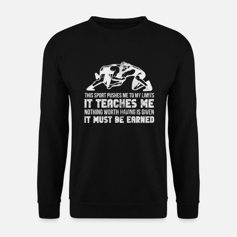 Wrestling - Unisex Pullover - Schwarz