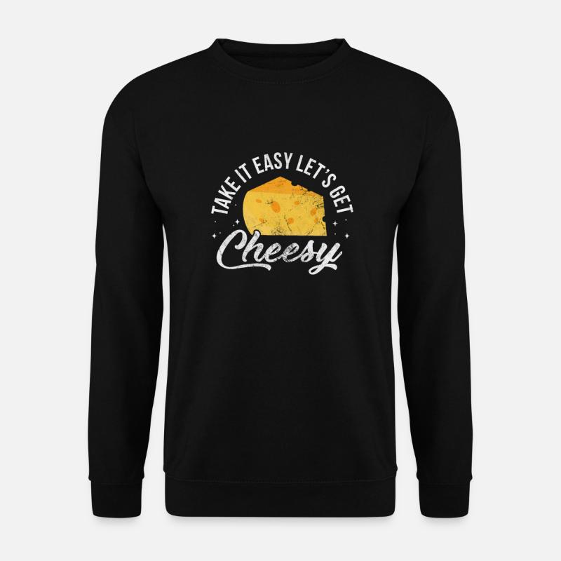 Cheese - Unisex Sweatshirt - black