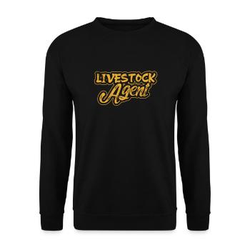 Cow-boy - Sweat-shirt Unisexe - noir - Devant - Alina (178cm) & Michal (187cm)