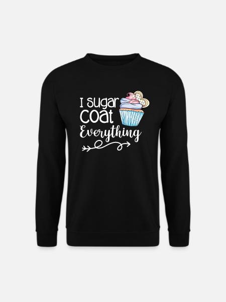 Cupcake Muffin Baking Gift - Unisex Sweatshirt - black