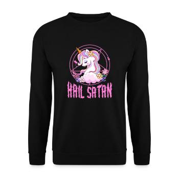 Cadeau de Festival de musique Death Metal - Sweat-shirt Unisexe - noir - Devant - Alina (178cm) & Michal (187cm)