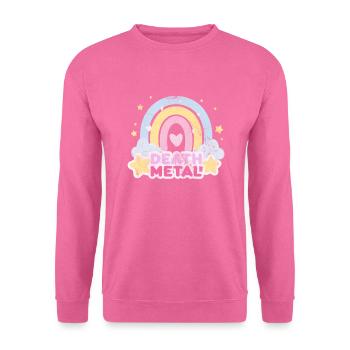 Death metal - Unisex Sweatshirt - pink - Front