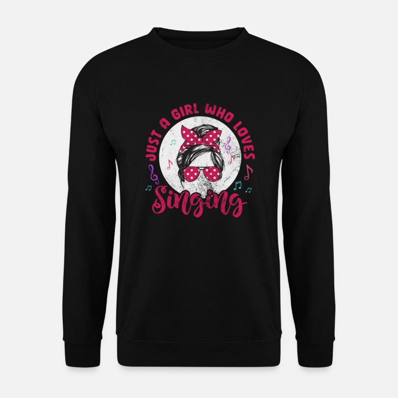 Singer - Unisex Sweatshirt - black