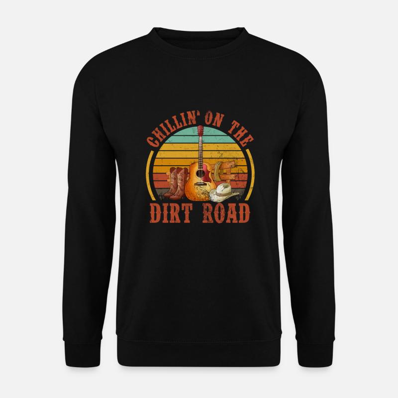 Country - Unisex Pullover - Schwarz