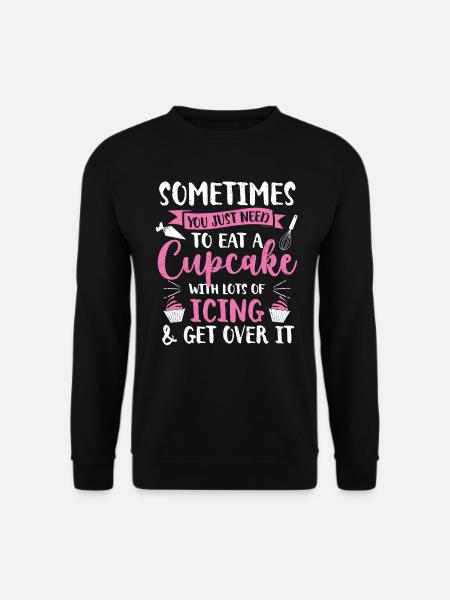 Cupcake - Unisex Sweatshirt - black