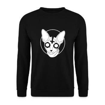 Cadeau de Festival de musique Death Metal - Sweat-shirt Unisexe - noir - Devant - Alina (178cm) & Michal (187cm)