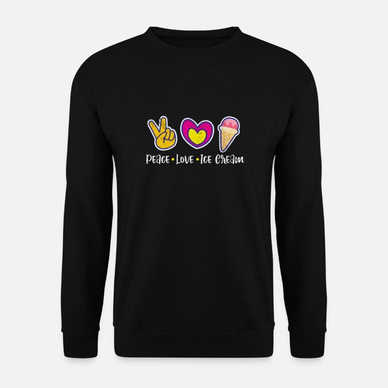 Glace - Sweat-shirt Unisexe - noir