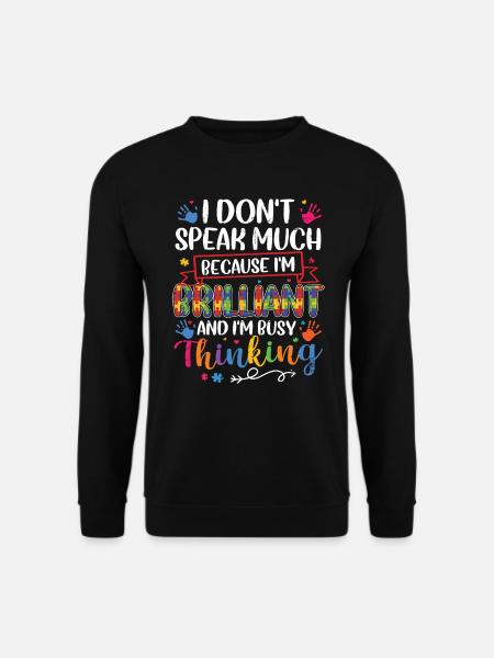 Autisme - Sweat-shirt Unisexe - noir