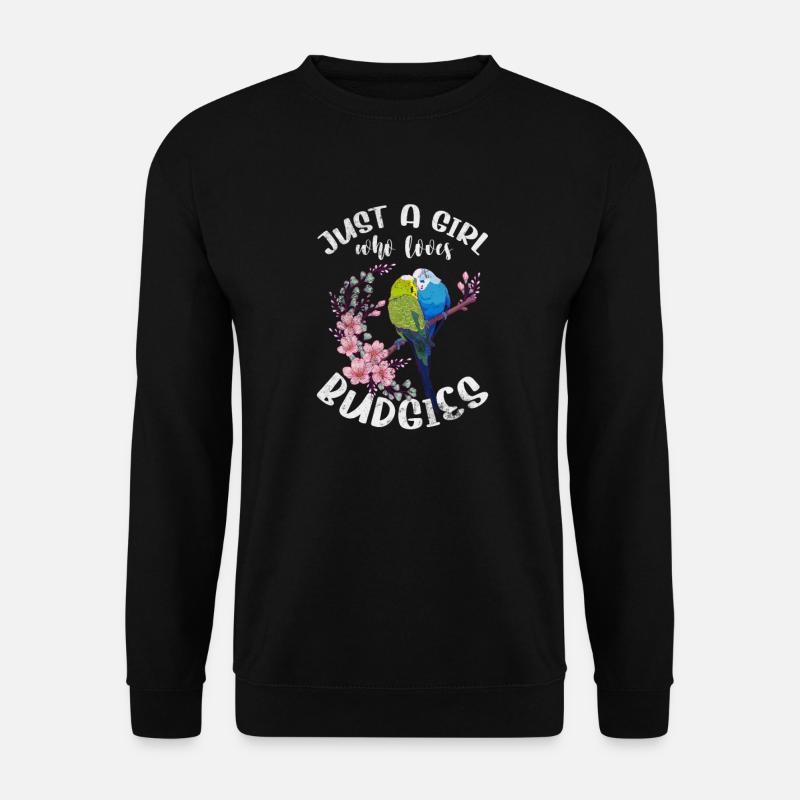 Wellensittich - Unisex Pullover - Schwarz