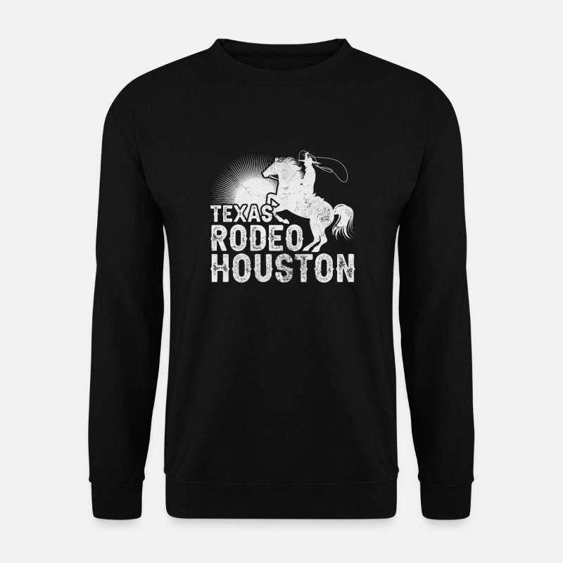 Cowboy - Unisex Pullover - Schwarz