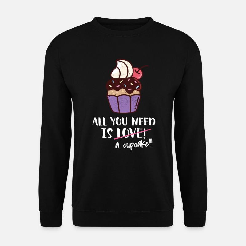 Cupcake - Unisex Sweatshirt - black