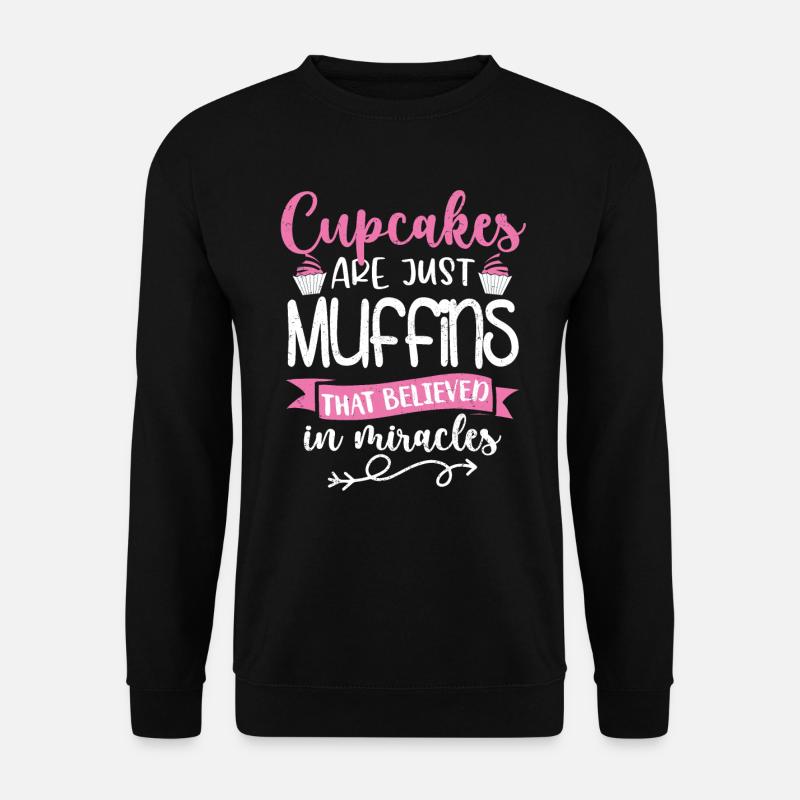 Cupcake - Sweat-shirt Unisexe - noir