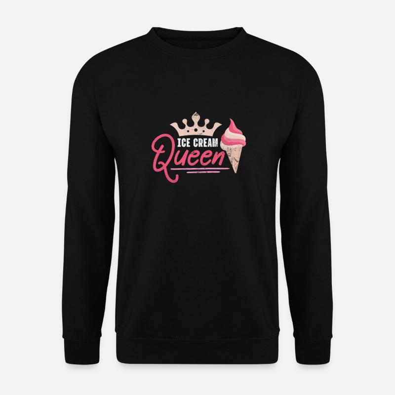 Eiscreme - Unisex Pullover - Schwarz