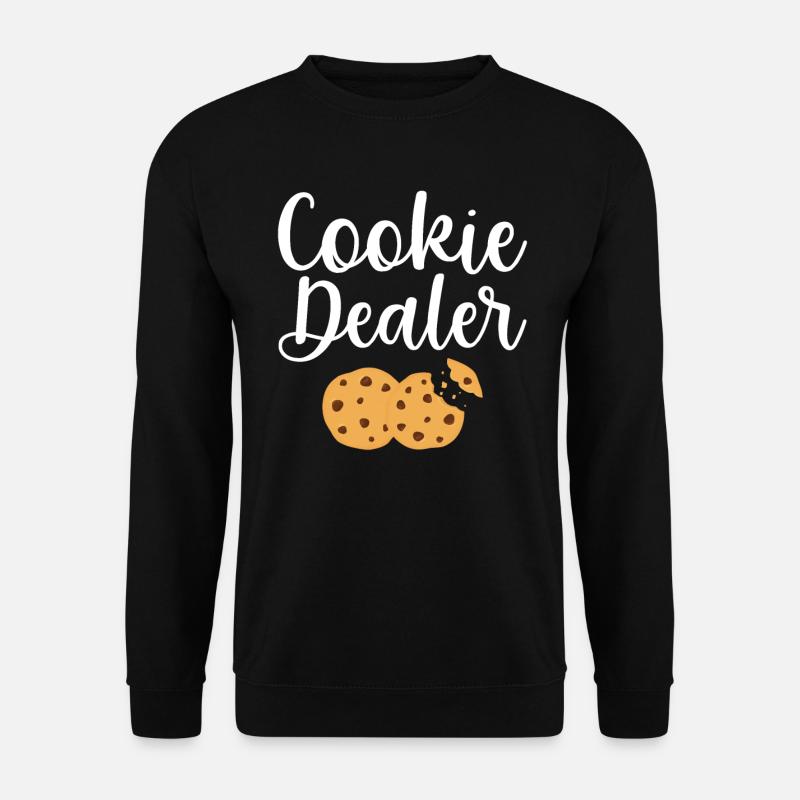 Bäcker Bäckerein Backwaren Backen Geschenk - Unisex Pullover - Schwarz