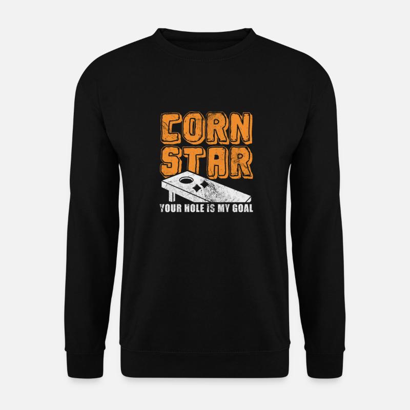 Cornhole - Unisex Pullover - Schwarz