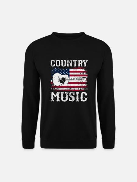 Country - Unisex Pullover - Schwarz