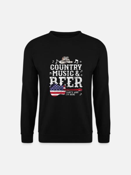 Country - Unisex Sweatshirt - black