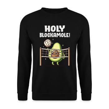 Avocat Guacamole Vegan Gift - Sweat-shirt Unisexe - noir - Devant - Alina (178cm) & Michal (187cm)