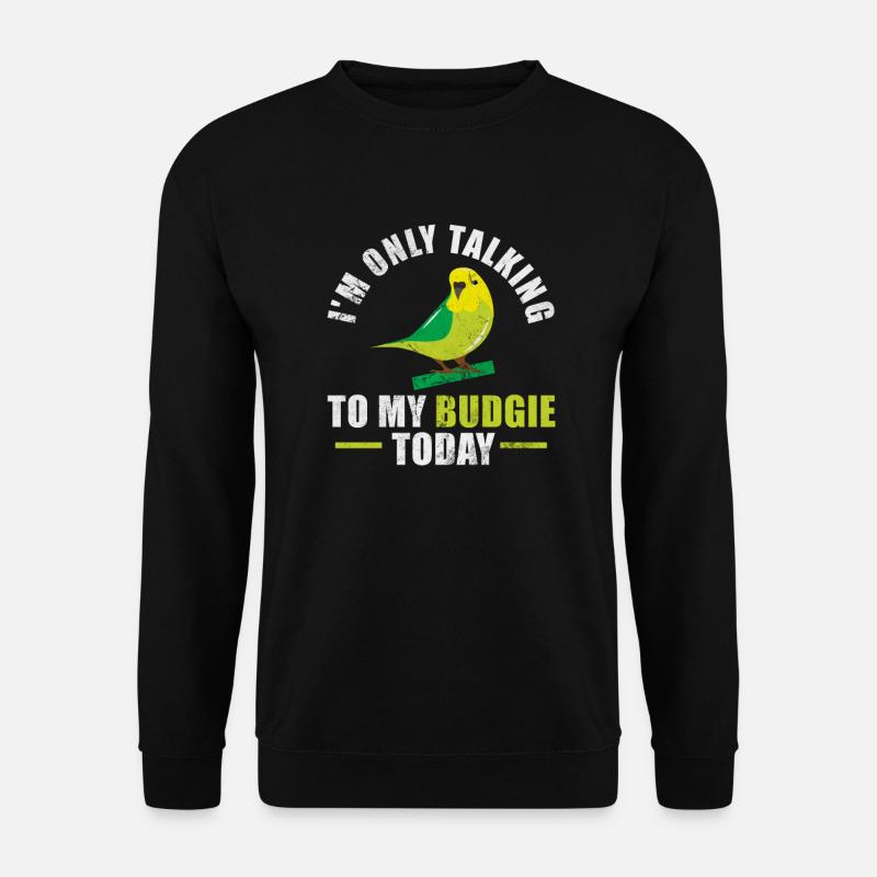 Budgerigar - Unisex Sweatshirt - black