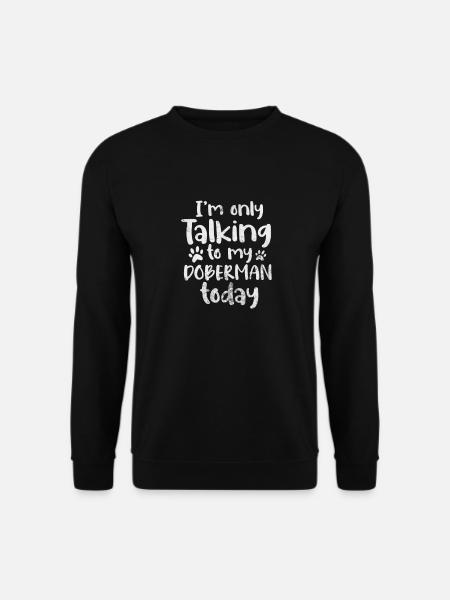 Dobermann - Unisex Pullover - Schwarz