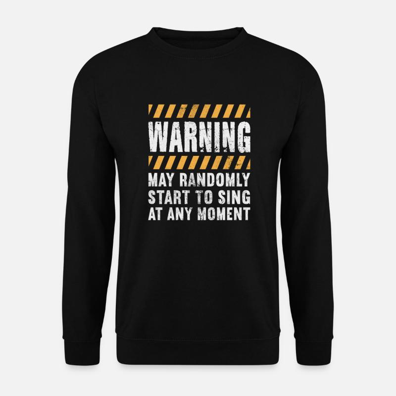Singer - Unisex Sweatshirt - black