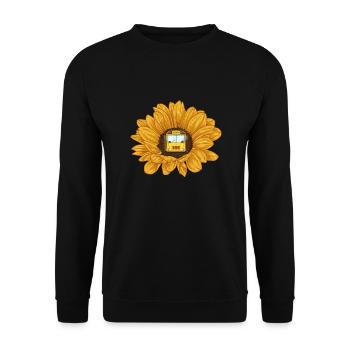 Bus Driver Bus Driver Bus Schuhlbus Gift - Unisex Sweatshirt - black - Front - Alina (178cm) & Michal (187cm)